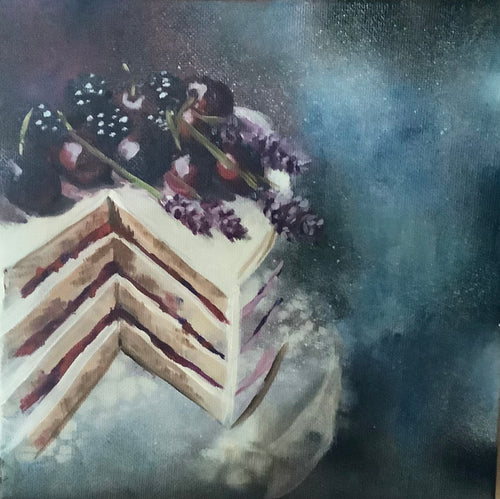 “Cake Dream” oil painting