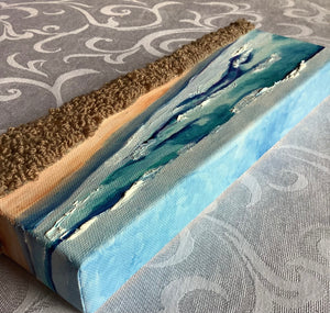 The shore series fusion art - this item is sold. Contact Denise for a similar commission