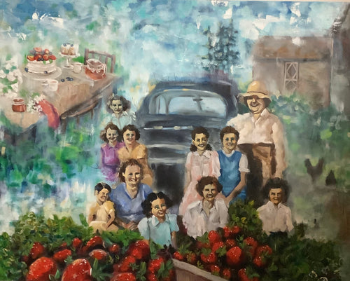 Strawberry Season by Denise Livingstone