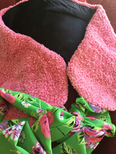 Pink chenille wrap
