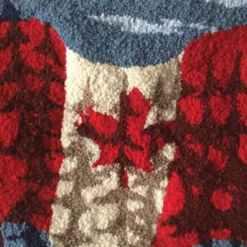 Oh Canada wall hanging pattern